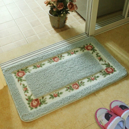 Bloemige Badmat Antislip - Zachte Microvezel, Sneldrogend, 60x40 cm 7