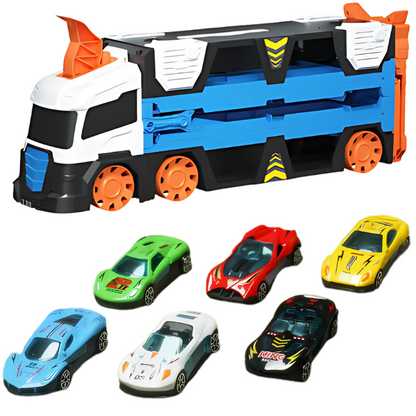 TrackMorph™ – Omvormbare Truck & Racebaan – Creatief Racespeelgoed