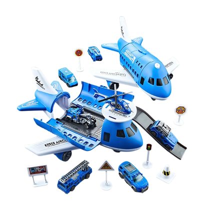 SkyHaul™ – Transformeerbaar Vliegtuig & Voertuig – Creatief Speelavontuur