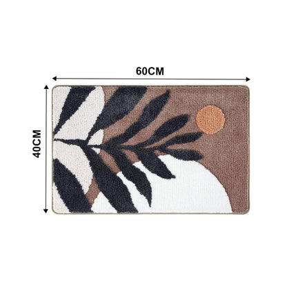 Blythe Badmat - Microvezel, Antislip Bloemenpatroon voor Badkamer en Toilet 8