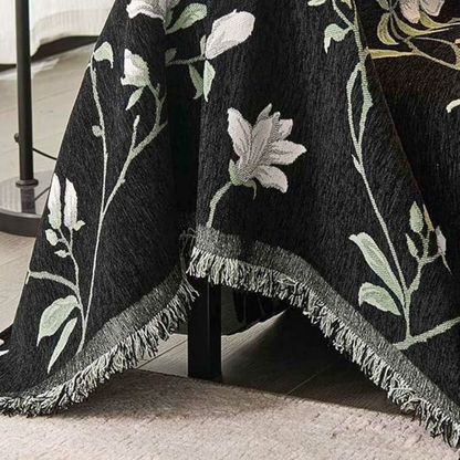 Blythe Bankhoes - Vintage Chenille met Bloemenpatroon voor Hoekbank 5