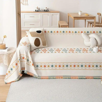 Bola Boho-bankhoes - Duurzaam Microvezel, Antislip Design 4