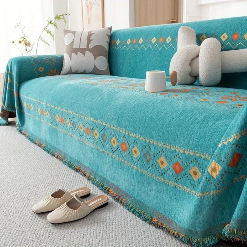 Bola Boho-bankhoes - Duurzaam Microvezel, Antislip Design 5