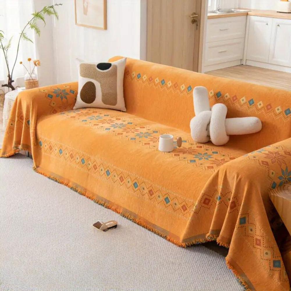 Bola Boho-bankhoes - Duurzaam Microvezel, Antislip Design 7