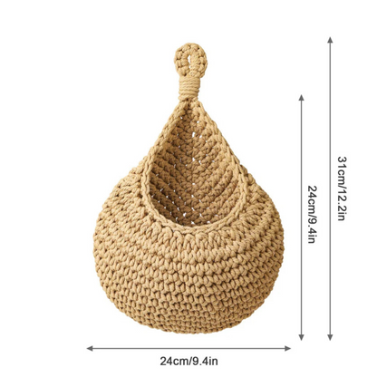 Bora Boho Hangmand - Handgeweven Jute, Duurzaam Design 10