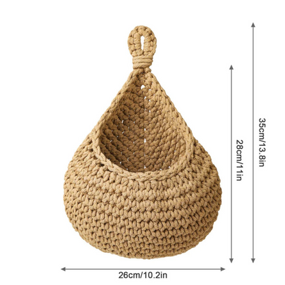 Bora Boho Hangmand - Handgeweven Jute, Duurzaam Design 9