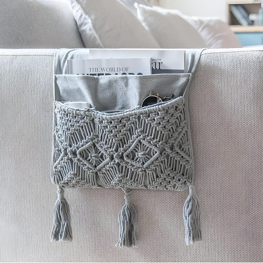 Boreal Opbergcaddy - Handgemaakt Canvas, Boho Design 1