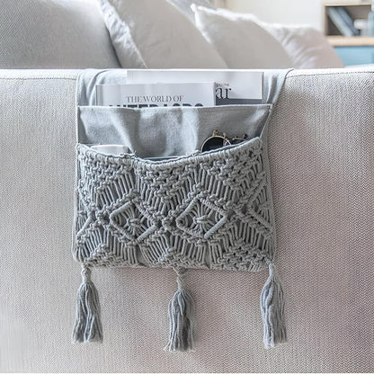Boreal Opbergcaddy - Handgemaakt Canvas, Boho Design 1