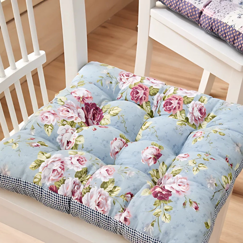 Boreal Zitkussen - Boho Bloemmotief, Dikke Comfortabele Zit voor Buiten 1