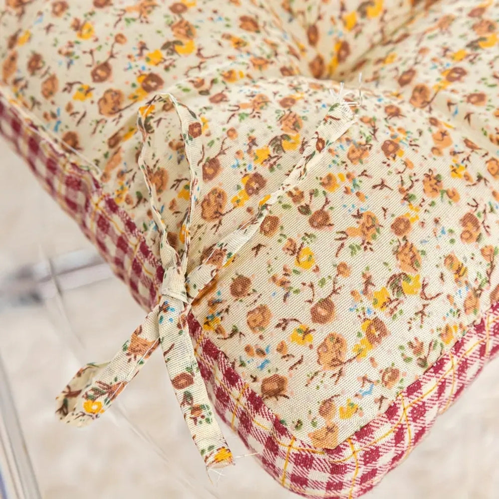 Boreal Zitkussen - Boho Bloemmotief, Dikke Comfortabele Zit voor Buiten 6
