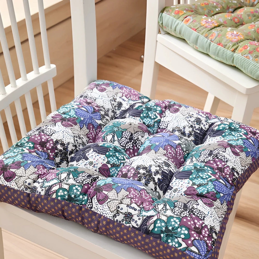 Boreal Zitkussen - Boho Bloemmotief, Dikke Comfortabele Zit voor Buiten 9