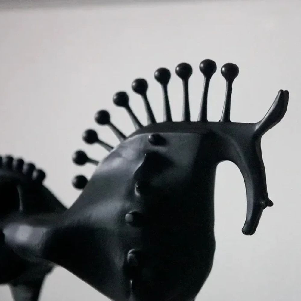 Bram Metal Sculpture - Hoogwaardig Metaal, Abstract Paard 4