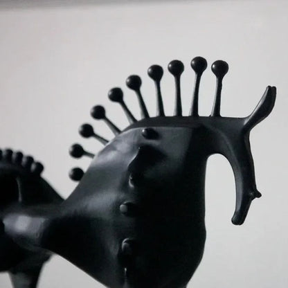 Bram Metal Sculpture - Hoogwaardig Metaal, Abstract Paard 4