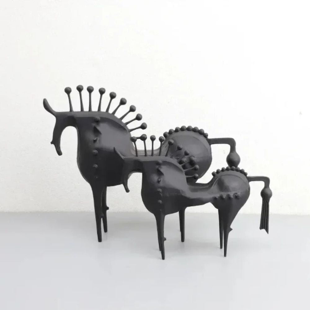 Bram Metal Sculpture - Hoogwaardig Metaal, Abstract Paard 5