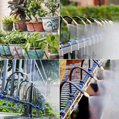 Breeze Bewateringssysteem - 360° Verstelbare Sproeikoppen, Zonder Elektriciteit 4
