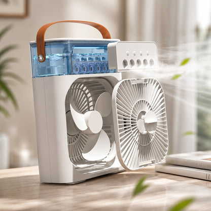 Breeze Luchtkoeler - Compact 2-in-1 USB Ventilator en Bevochtiger 3