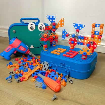 BricoKids™: Draagbare Knutselkoffer voor Kinderen