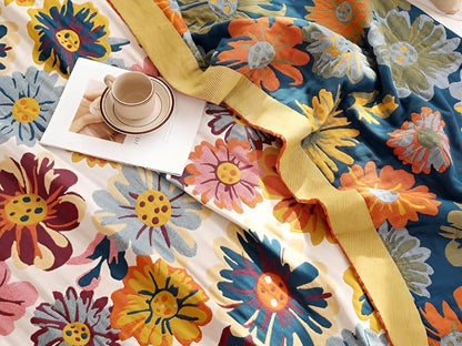 Brielle Deken - 100% Organisch Katoen, Reversibel Design 2