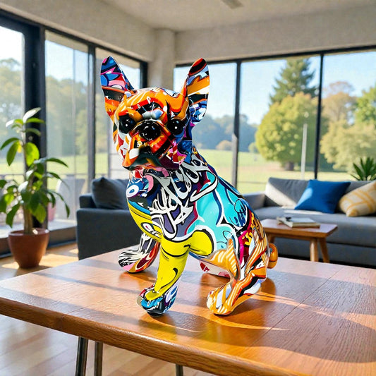Bully Graffiti Figurine - Premium Hars, Modern Ontwerp 0