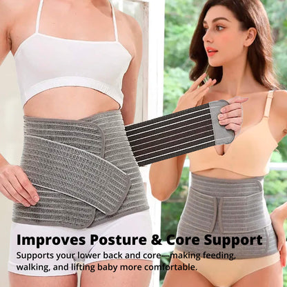 BuikHerstel™ – Postpartum Buikband met Compressie – Steun bij Keizersnede Herstel