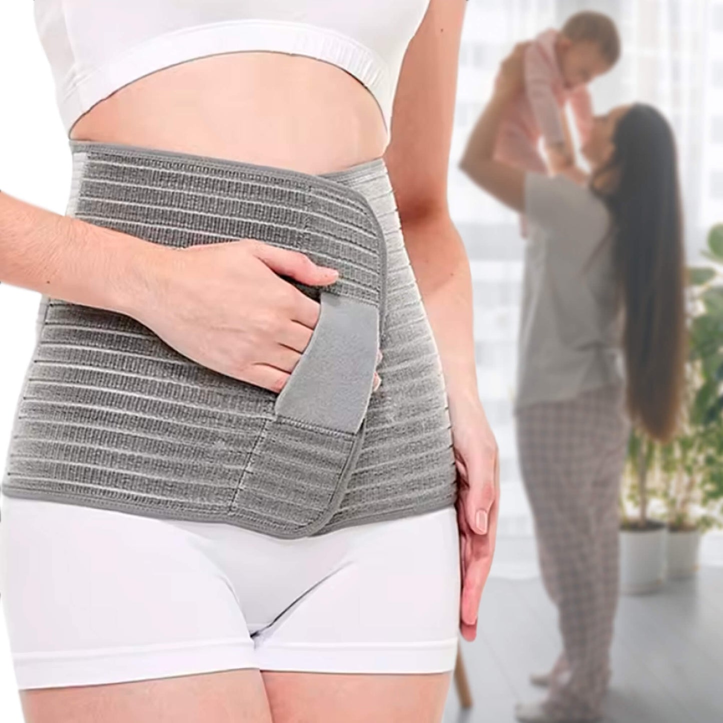 BuikHerstel™ – Postpartum Buikband met Compressie – Steun bij Keizersnede Herstel