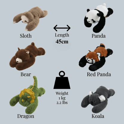 KnuffelRust™ – Kalmerende Knuffel met Zachte Armen – Stressverlichtende Knuffelmaatje