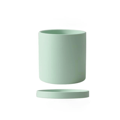 TerraNest™ – Tijdloze Keramische Bloempot met Schotel – Elegante Plantenpot Voor Binnen