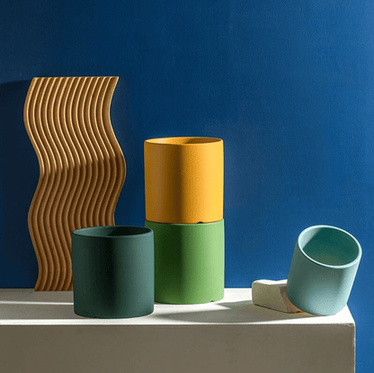 TerraNest™ – Tijdloze Keramische Bloempot met Schotel – Elegante Plantenpot Voor Binnen