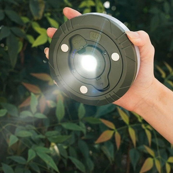 Caleo Campinglamp - 4-in-1 LED met RGB Lichtketting en Powerbank 1
