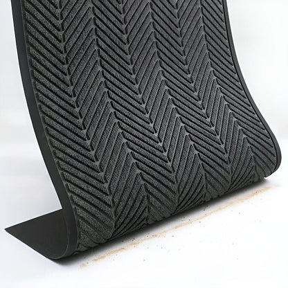 Caleo Deurmat - Antislip, Duurzaam Chevron Design 4