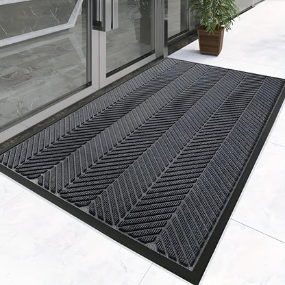 Caleo Deurmat - Antislip, Duurzaam Chevron Design 6