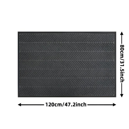 Caleo Deurmat - Antislip, Duurzaam Chevron Design 7