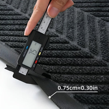 Caleo Deurmat - Antislip, Duurzaam Chevron Design 8