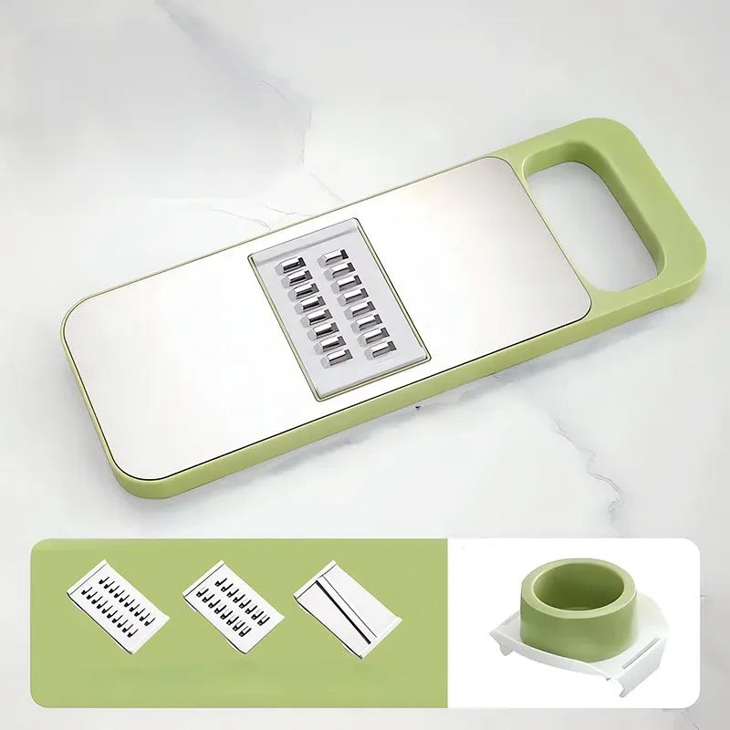 CaliPrep Groentemandoline - Multifunctioneel, Veilig en Compact 0