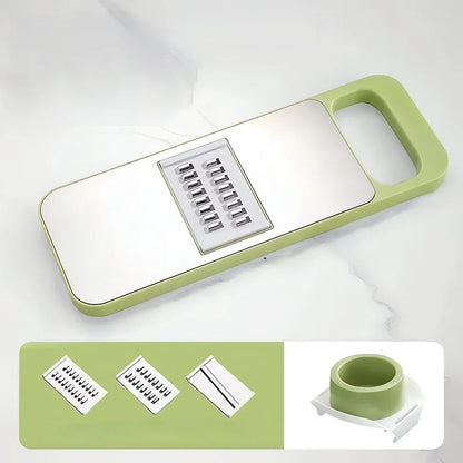 CaliPrep Groentemandoline - Multifunctioneel, Veilig en Compact 0