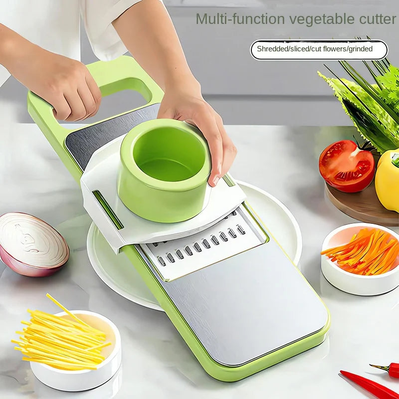 CaliPrep Groentemandoline - Multifunctioneel, Veilig en Compact 4