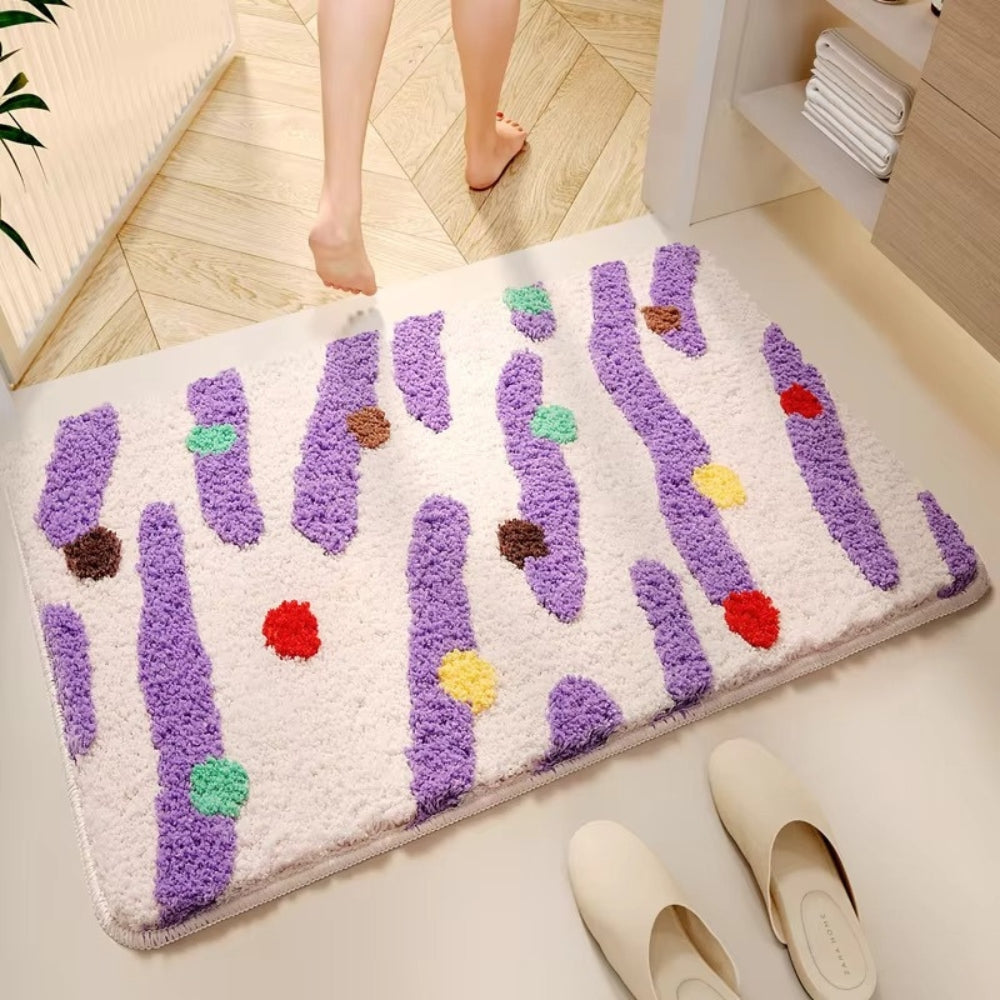 Candi Badmat - Zacht Siliconen, Antislip Mat voor Badkamer 0