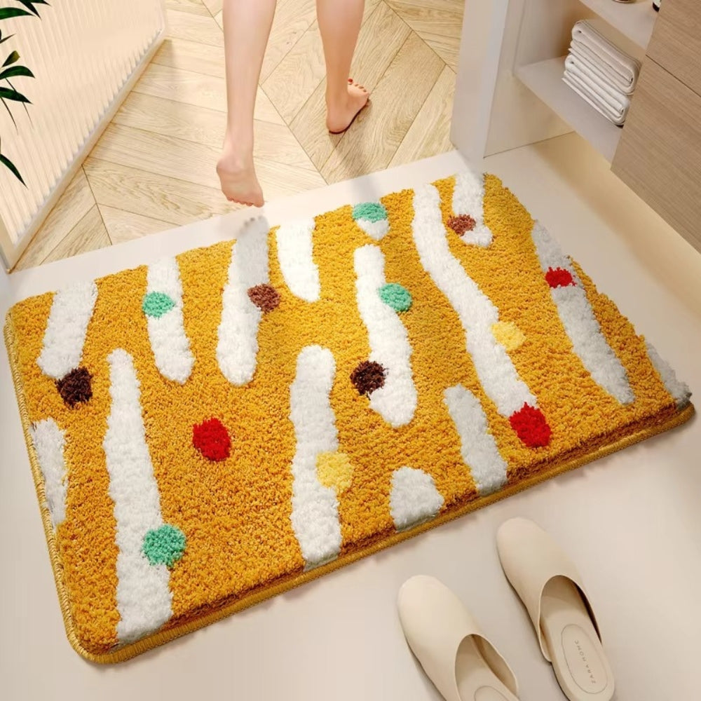Candi Badmat - Zacht Siliconen, Antislip Mat voor Badkamer 1