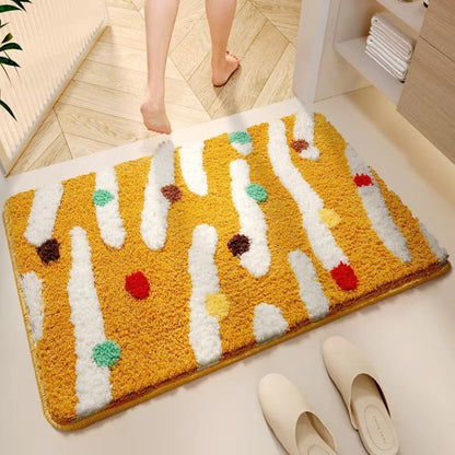 Candi Badmat - Zacht Siliconen, Antislip Mat voor Badkamer 1