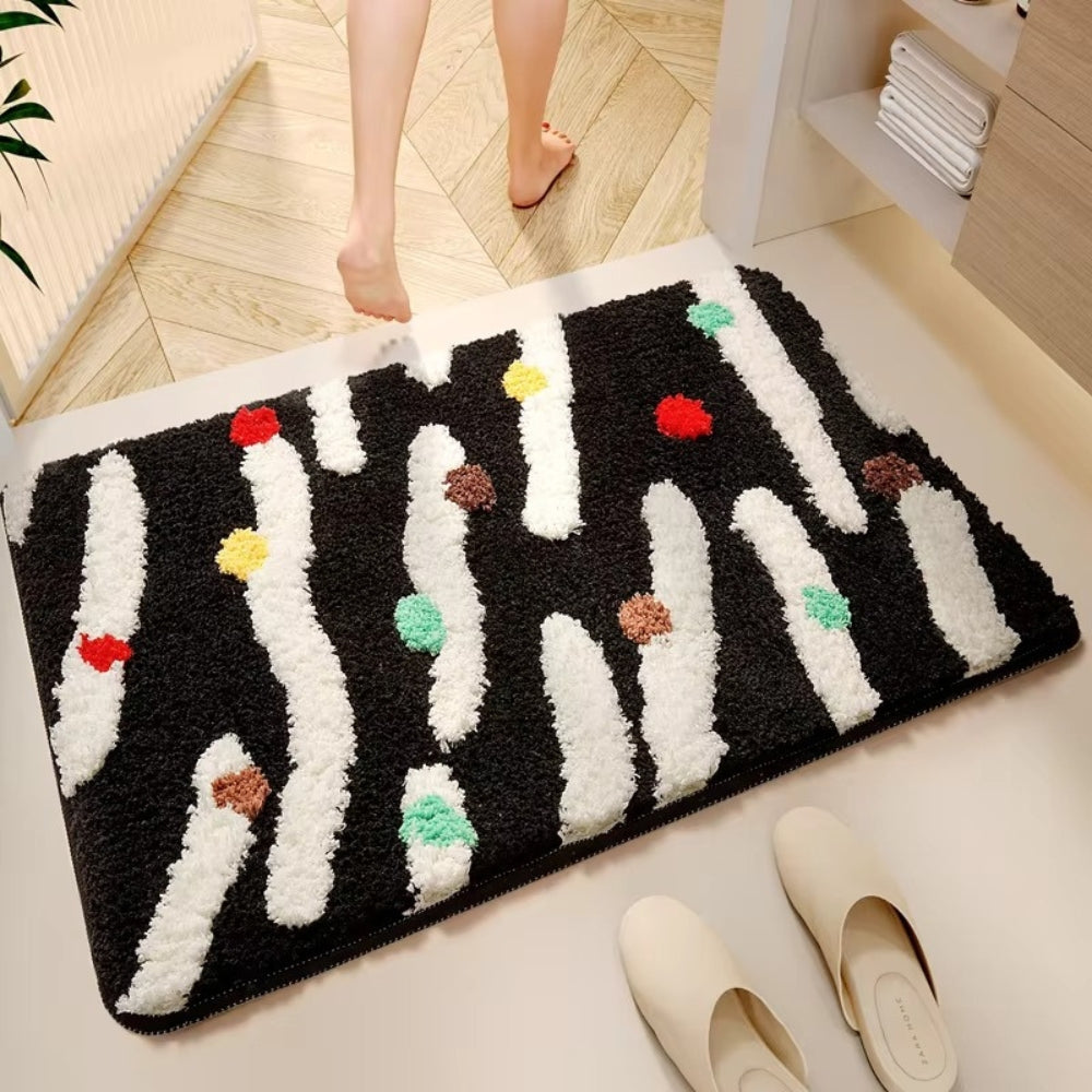 Candi Badmat - Zacht Siliconen, Antislip Mat voor Badkamer 2