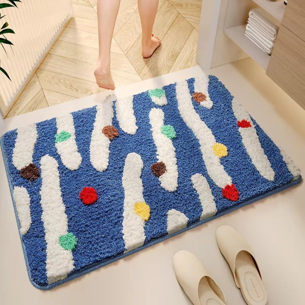 Candi Badmat - Zacht Siliconen, Antislip Mat voor Badkamer 3