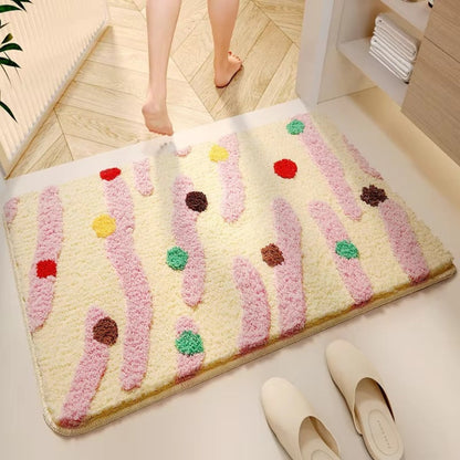 Candi Badmat - Zacht Siliconen, Antislip Mat voor Badkamer 4