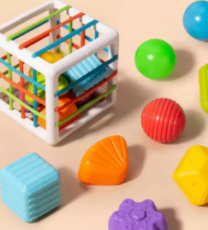 Color Cube™ - Kleuren en Vormen Leren - Educatieve kubus