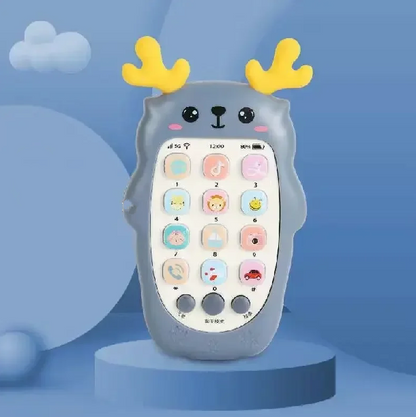 GiggleLine™ – Babytelefoon met muziek & licht – Educatief peuterspeelgoed
