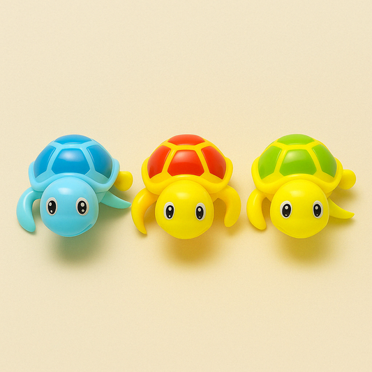 TurtleTwist™ – Opwindbare Schildpad voor Badplezier – Zwemmend Badspeelgoed