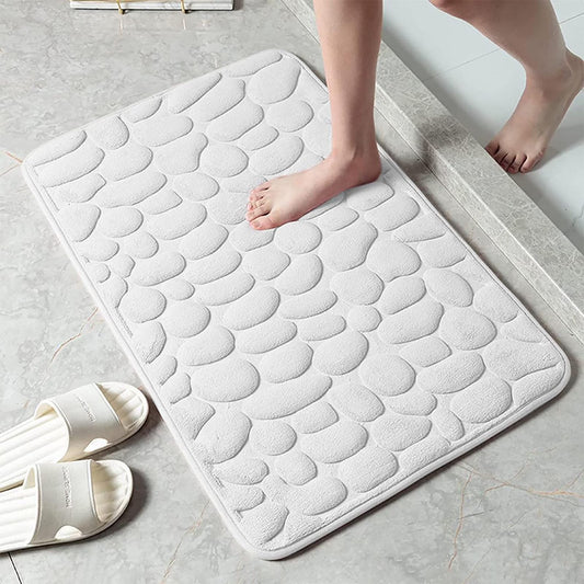 Cascadia Douchemat Antislip - Katoen, Snelle Waterabsorptie, Grote Badmat 0