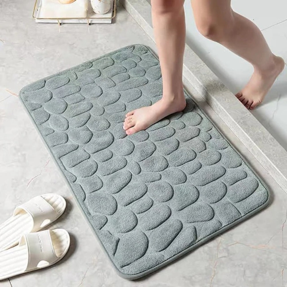 Cascadia Douchemat Antislip - Katoen, Snelle Waterabsorptie, Grote Badmat 1