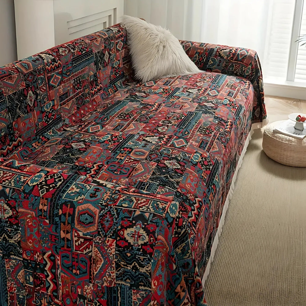 Cassandra Bankhoes - Geweven Chenille, Vintage Charme 3