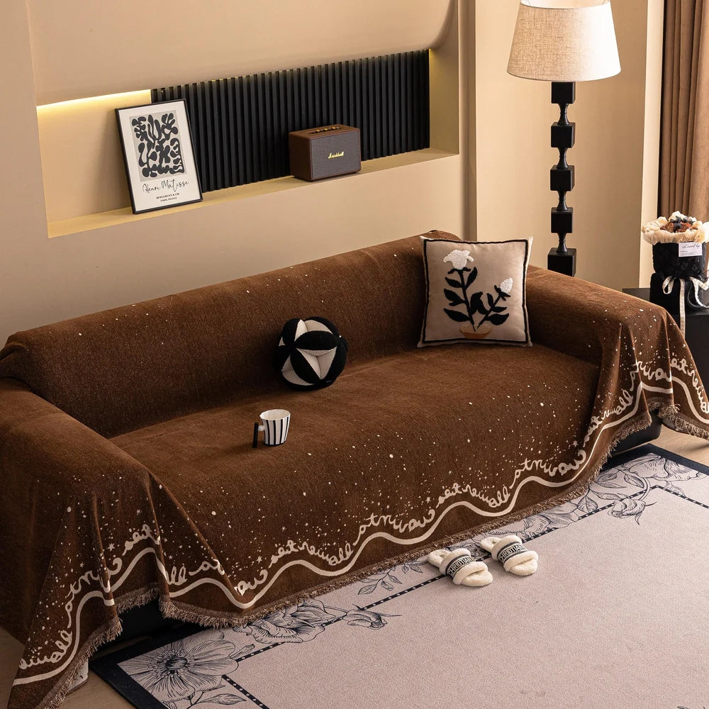 Celia Bankhoes - Luxe Chenille, Glinsterend Ontwerp 0