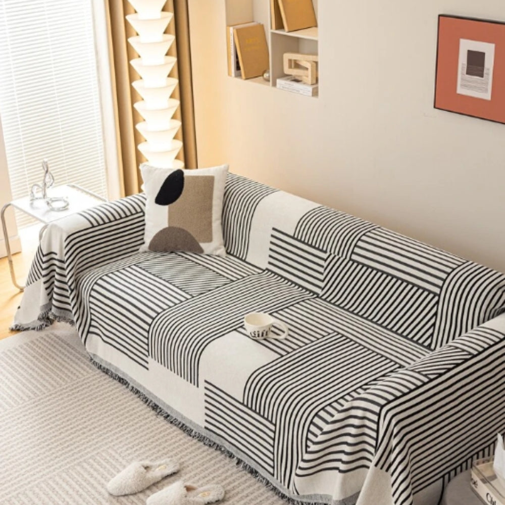 Celine Bankhoes - Chenille, Antislip Design voor Fauteuils en Zitbanken 1